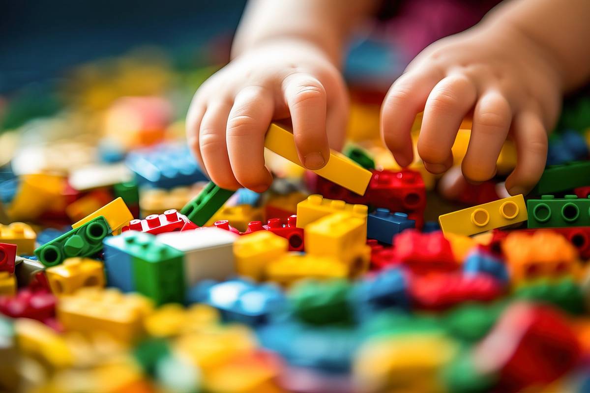 Child plays with building blocks. Photo: Falk / AdobeStock