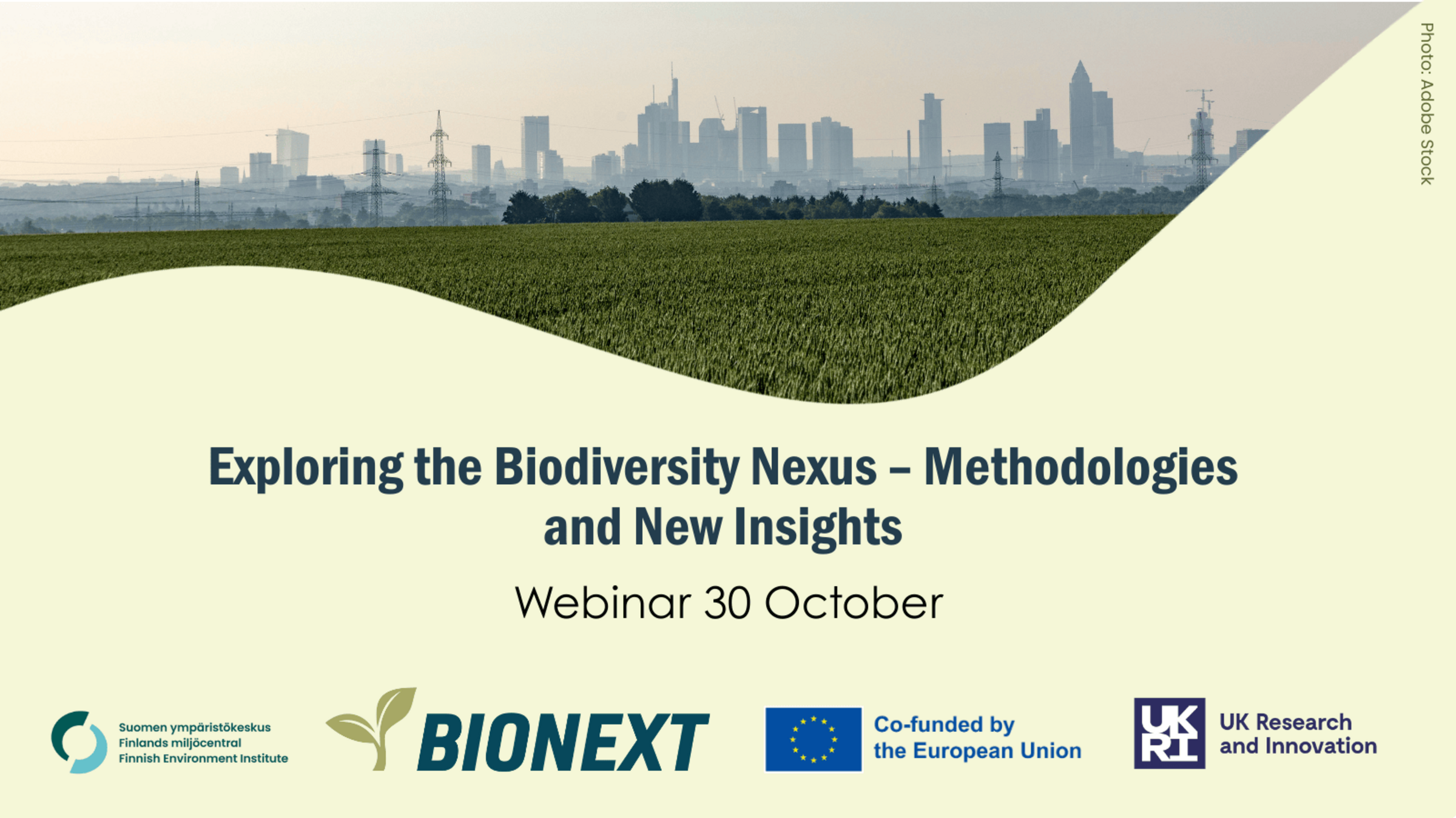 Webinar: Exploring the Biodiversity Nexus – Methodologies and New ...